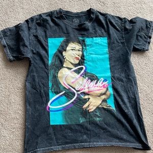 Distressed Selena Oversized workout T-shirt 100% cotton